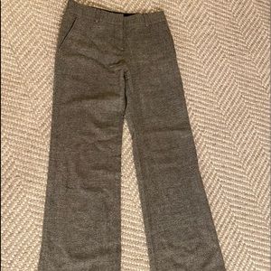 Tory Burch gray wool pants size 6. Long leg.